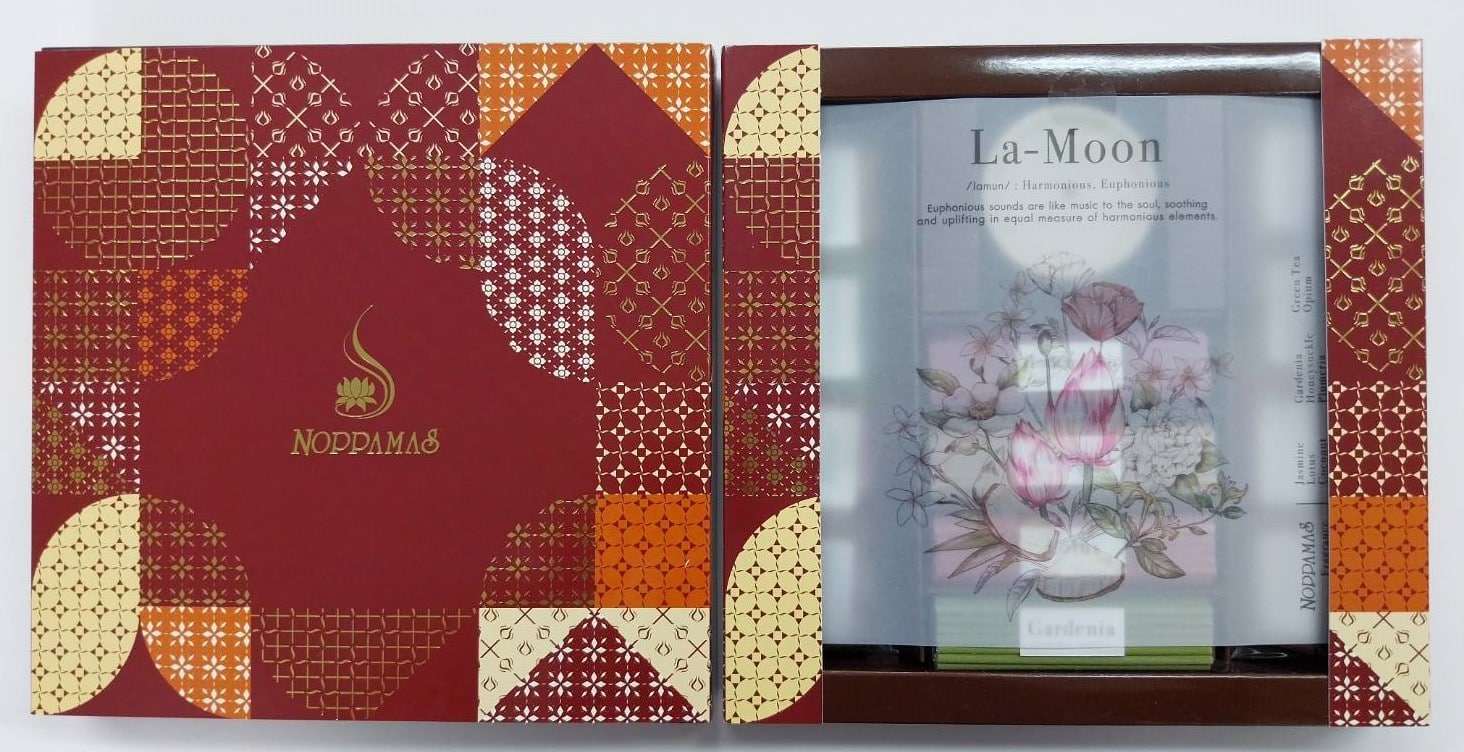 Image of Incense sticks & holder (circle)